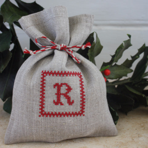 Red Framed Monogramme Bags